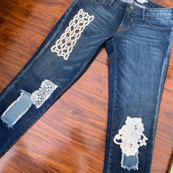Free People Artisan De Luxe Jeans 26 - Picture 3 of 9